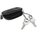 Bugatti kožená klíčenka / pouzdro na klíče RFID Black Magic 49123501 černé otevřená