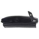 The Chesterfield Brand kožená klíčenka Torano C08.061600 černá otevřená
