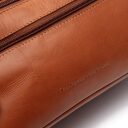 The Chesterfield Brand Kožená kosmetická taška Elmia C08.054131 koňaková logo