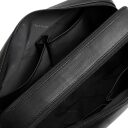 The Chesterfield Brand Kožená kosmetická taška Montelaro C08.063900 černá vnitřní přihrádky
