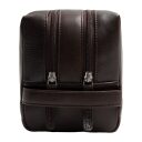 The Chesterfield Brand Kožená kosmetická taška Montelaro C08.063901 hnědá boční náhled