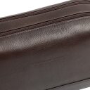 The Chesterfield Brand Kožená kosmetická taška Montelaro C08.063901 hnědá logo