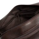 The Chesterfield Brand Kožená kosmetická taška Montelaro C08.063901 hnědá otevřená