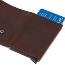 The Chesterfield Brand Kožená peněženka - pouzdro na karty RFID C08.045801 Mannheim hnědá