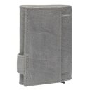 The Chesterfield Brand Kožená peněženka - pouzdro na karty RFID C08.045808 Mannheim šedá zadní strana