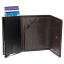 The Chesterfield Brand Kožená peněženka - pouzdro na karty RFID Gabriela C08.060701 hnědá otevřená