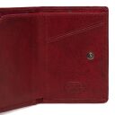 The Chesterfield Brand Kožená peněženka - pouzdro na karty RFID Paris C08.044104 červená