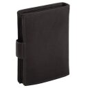 Kožená peněženka RFID Ruby  C08.040501 hnědá zadní strana