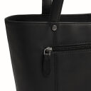 The Chesterfield Brand Kožená shopper kabelka Anira C38.023100 černá zadní přihrádka