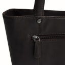 The Chesterfield Brand Kožená shopper kabelka Anira C38.023101 hnědá zadní přihrádka