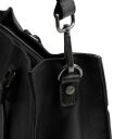 The Chesterfield Brand Kožená shopper kabelka Ellsworth C38.022800 černá karabina