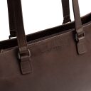 The Chesterfield Brand Kožená shopper kabelka Ellsworth  C38.022801 hnědá logo