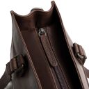 The Chesterfield Brand Kožená shopper kabelka Ellsworth  C38.022801 hnědá zip
