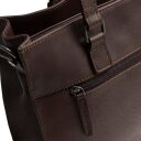 The Chesterfield Brand Kožená shopper kabelka Ellsworth  C38.022801 hnědá zadní přihrádka