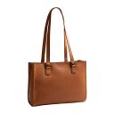 The Chesterfield Brand Kožená shopper kabelka Ellsworth C38.022831 koňaková přední strana