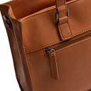 The Chesterfield Brand Kožená shopper kabelka Ellsworth C38.022831 koňaková zadní přihrádka