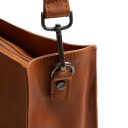 The Chesterfield Brand Kožená shopper kabelka Ellsworth C38.022831 koňaková karabina