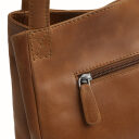 The Chesterfield Brand Kožená shopper kabelka Lioren C48.145031 koňaková zadní přihrádka