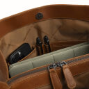 The Chesterfield Brand Kožená shopper kabelka Lioren C48.145031 koňaková vnitřní přihrádky