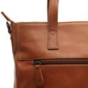 The Chesterfield Brand Kožená shopper kabelka na notebook Mosel C38.022531 koňaková zadní přihrádka
