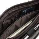 The Chesterfield Brand Kožená shopper kabelka na notebook 14" Alverino C38.022901 hnědá vnitřní přihradky