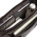 The Chesterfield Brand Kožená shopper kabelka na notebook 14" Alverino C38.022901 hnědá otevřená