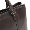The Chesterfield Brand Kožená shopper kabelka na notebook 14" Alverino C38.022901 hnědá detail