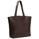 Kožená shopper kabelka na notebook The Chesterfield Brand BERLIN C38.016001 hnědá