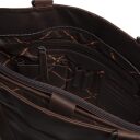 Kožená shopper kabelka na notebook The Chesterfield Brand BERLIN C38.016001 hnědá vnitřní náhled
