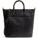 The Chesterfield Brand kožená shopper kabelka na notebook Westbrook C38.022700 černá s ramenním popruhem