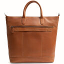 The Chesterfield Brand kožená shopper kabelka na notebook Westbrook C38.022731 koňaková zadní strana
