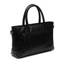 The Chesterfield Brand Kožená shopper kabelka Pergamino C38.022000 černá zadní strana