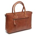 The Chesterfield Brand Kožená shopper kabelka Pergamino C38.022031 koňaková zadní strana