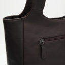 The Chesterfield Brand Kožená shopper kabelka Tofino C48.143401 hnědá zadní přihrádka