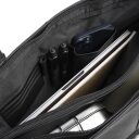 The Chesterfield Brand Kožená shopper kabelka C38.023000 černá vnitřní přihrádky