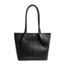 The Chesterfield Brand Kožená shopper kabelka C38.023000 černá zadní strana