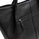The Chesterfield Brand Kožená shopper kabelka C38.023000 černá zadní přihrádka