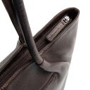 The Chesterfield Brand Kožená shopper kabelka Vespera C38.023001 hnědá zip