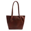 The Chesterfield Brand Kožená shopper kabelka Vespera C38.023031 koňaková zadní strana