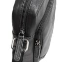 The Chesterfield Brand kožená taška na doklady Valtorio C48.144500 černá zip