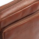 The Chesterfield Brand kožená taška na doklady Valtorio C48.144531 koňaková logo