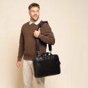 The Chesterfield Brand Kožená taška na notebook 15" Venturo C40.110800 černá přes rameno