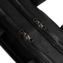 The Chesterfield Brand Kožená taška na notebook 15" Venturo C40.110800 černá dvoucestný zip