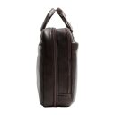 The Chesterfield Brand Kožená taška na notebook 15" Venturo C40.110801 hnědá boční náhled