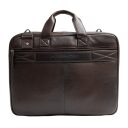The Chesterfield Brand Kožená taška na notebook 15" Venturo C40.110801 hnědá zadní strana