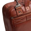 The Chesterfield Brand Kožená taška na notebook 15" Venturo C40.110831 koňaková karabina