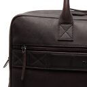 The Chesterfield Brand Kožená taška na notebook 16" Tacama C40.110701 hnědá zadní přihrádka