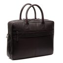 The Chesterfield Brand Kožená taška na notebook 16" Tacama C40.110701 hnědá zadní strana