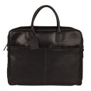 BURKELY Kožená taška na notebook 17,3" Max Worker 9007339.22.10 černá