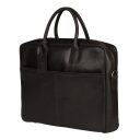 BURKELY Kožená taška na notebook 17,3" Max Worker 9007339.22.10 černá boční náhled